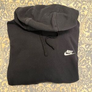 Nike Black Sweatshirt Hoodie Classic Design
